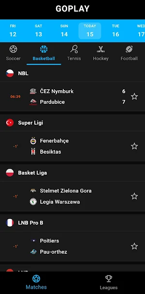 GoPlay - Live Sports Screenshot 3
