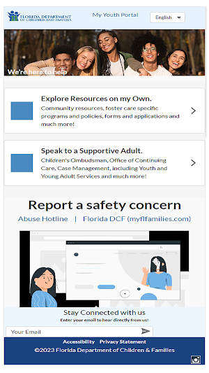 myYouthportal Mobile App Screenshot 0