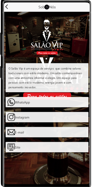 Salão Vip Screenshot 0