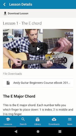 Andy Guitar Screenshot 2