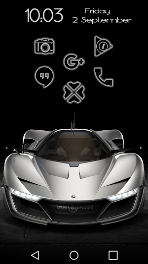 Glowist Whitish - Icon Pack Screenshot 0