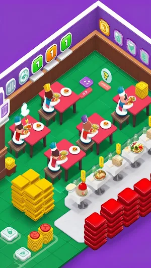 Idle Burger Shop Tycoon 3D Screenshot 3