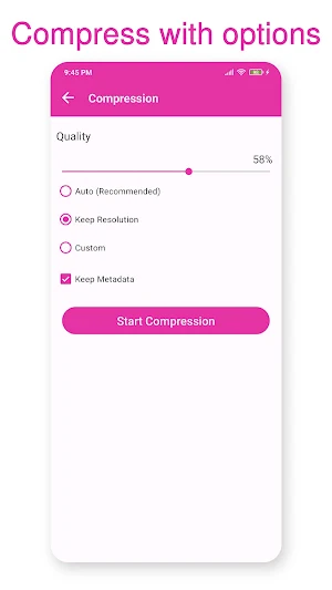 Photo Compressor Screenshot 2