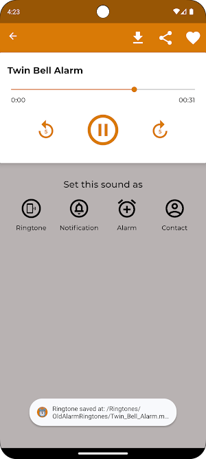 Old Alarm Ringtones Screenshot 1