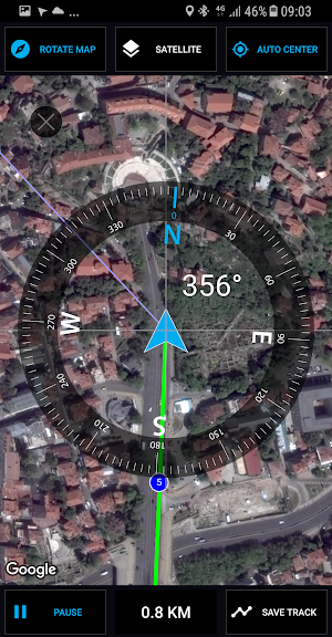 GPS Compass Navigator Screenshot 1