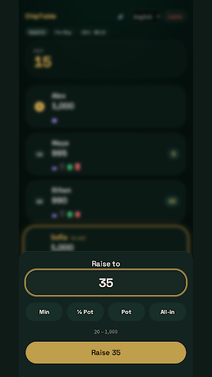 ChipTable - Poker Chip Board Screenshot 2