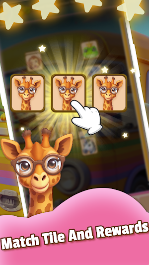 Cute Zoo Tile: Match 3&Rewards Screenshot 0