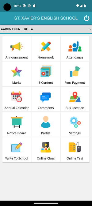 St. Xavier's English School Screenshot 1
