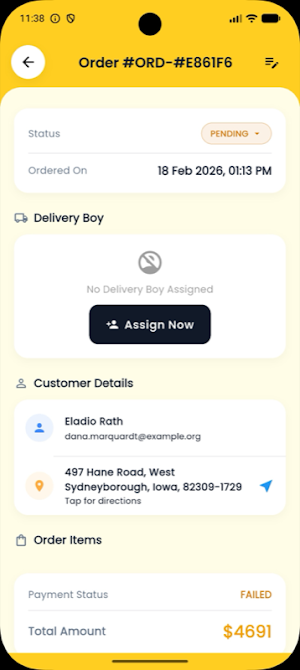 CartiGo Store Manager Screenshot 1
