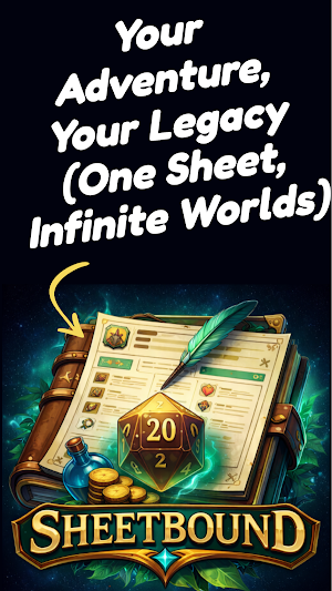 Sheetbound RPG Character Sheet Screenshot 0