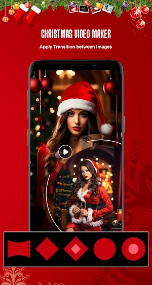 Christmas Photo Video Maker Screenshot 2