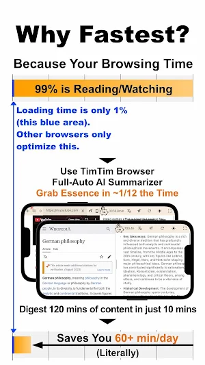 TimTim Browser Screenshot 1