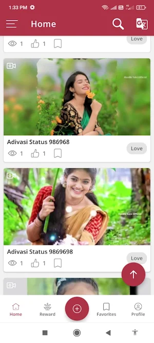 Adivasi Video Status App 2023 Screenshot 3
