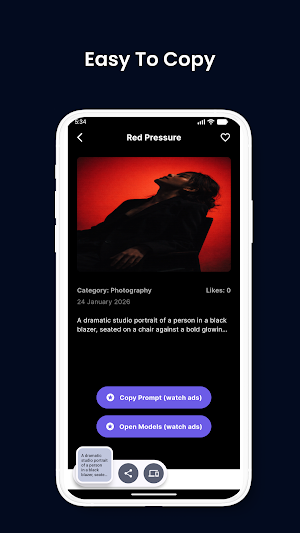 DePromptIn : AI Image Prompt Screenshot 1