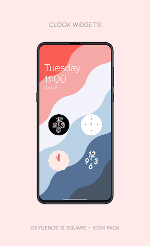 OxygenOS 12 square - icon pack Screenshot 3