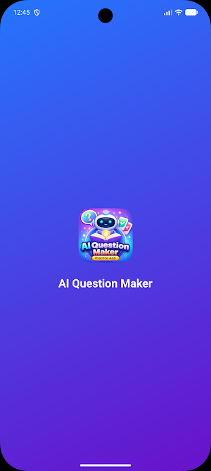 AI Question Maker Practice App Screenshot 0