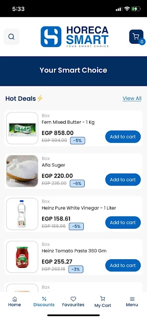 Horeca Smart Screenshot 2