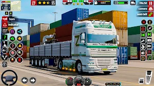Euro Truck Transport 3D Game Screenshot 2