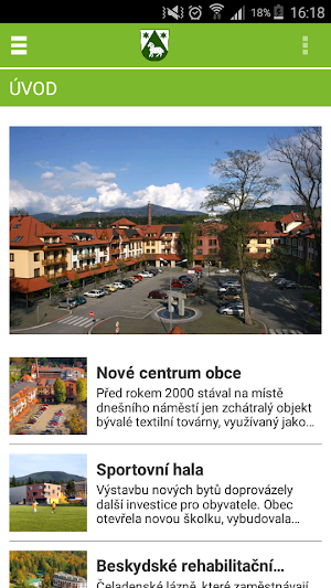 Obec Čeladná Screenshot 1