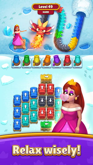 Kingdom Rescue: Dragon Puzzle Screenshot 2