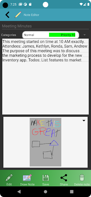 Purely Notes Screenshot 1