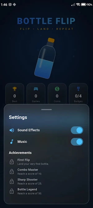 Bottle Flip Screenshot 0