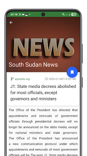 Sudan News Screenshot 1