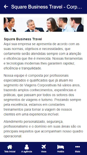 Square Business Travel Screenshot 1