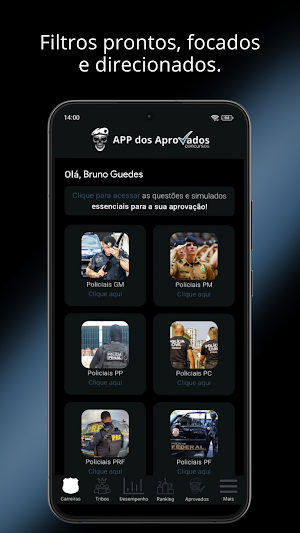 APP dos Aprovados Policiais Screenshot 3