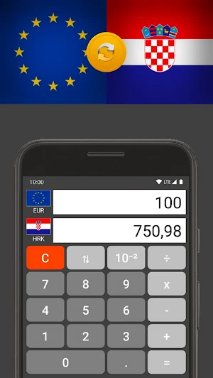 Euro / Croatian Kuna Screenshot 0