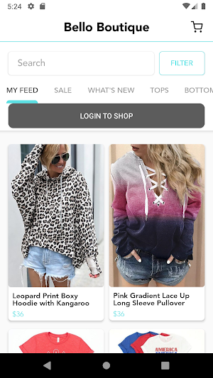 Bello Boutique Screenshot 1