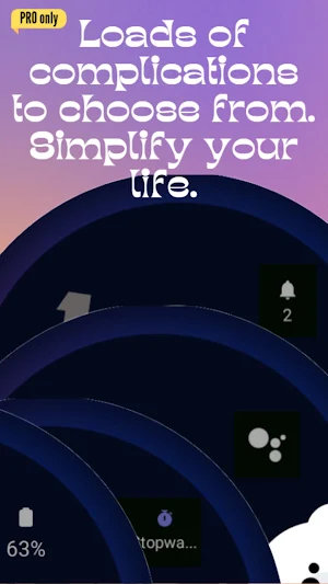 Bouncy Watch Face - Pro Screenshot 3