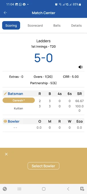 CricBook Screenshot 3