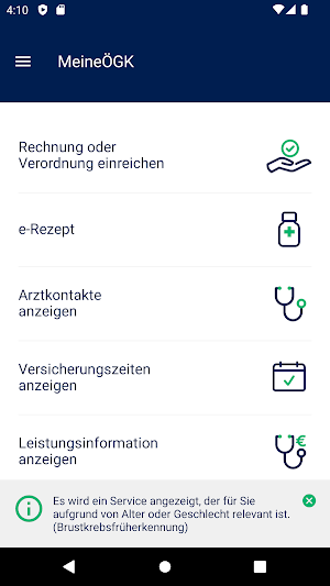 MeineÖGK Screenshot 1