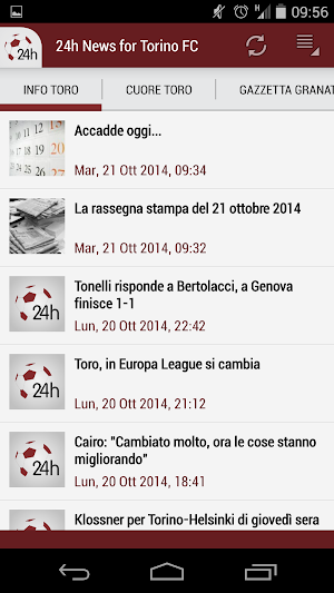 Toro Granata 24h Screenshot 1