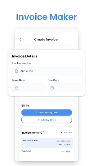 Invoice Maker - Estimate Maker Screenshot 0