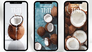 Coconut Aesthetic Wallpaper Screenshot 2