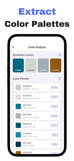 Color Scanner - Paletix Screenshot 3