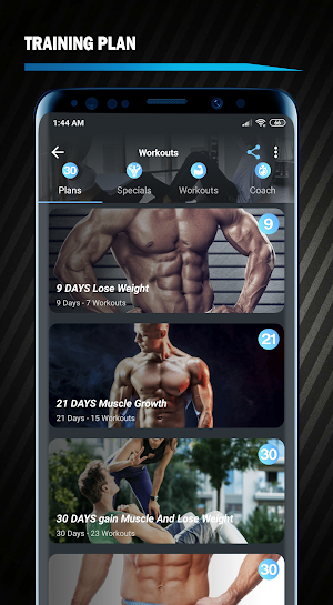 Effective Workout at home Fit Screenshot 3