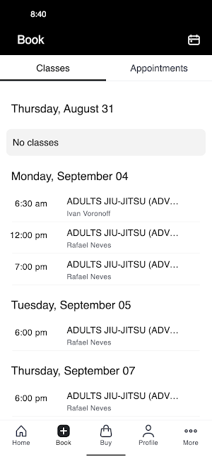 Melbourne Jiu-Jitsu Academy Screenshot 1