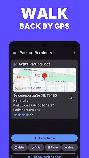 Parking Reminder - Car Finder Screenshot 2