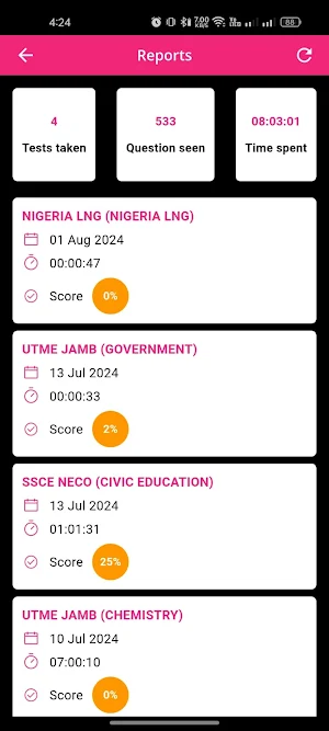 Examtice Screenshot 2