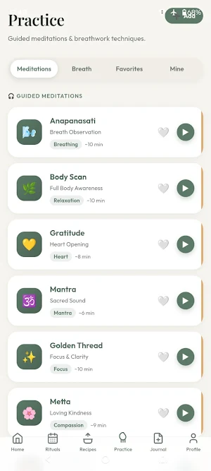 Ayu - Ayurvedic Rituals Screenshot 2