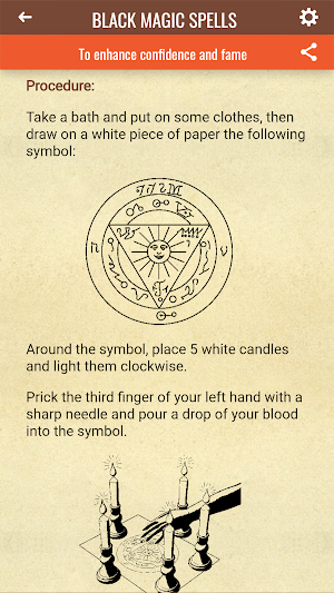 Black Magic Spells: Love, Revenge and Protection Screenshot 1