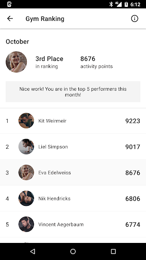 Bob's Gym and Fitness Screenshot 3
