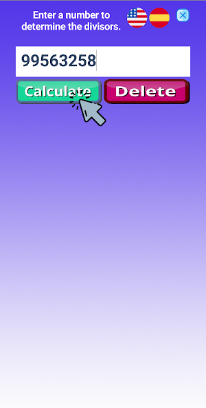 Divisors of a number Screenshot 3