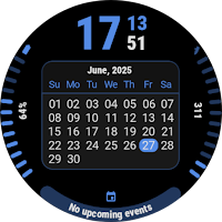 DS H010+ - Calendar watch face