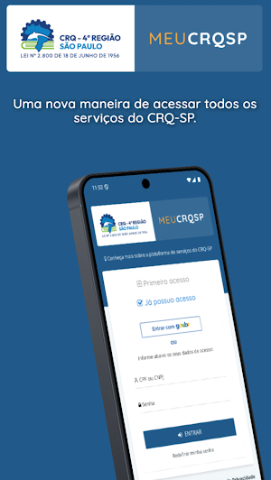 MEUCRQSP: Serviços CRQ-SP Screenshot 0
