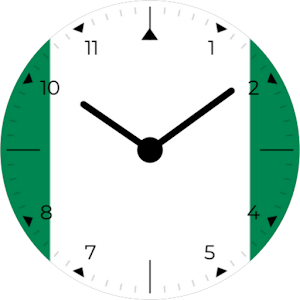 Nigeria Analog Watch Face Screenshot 3