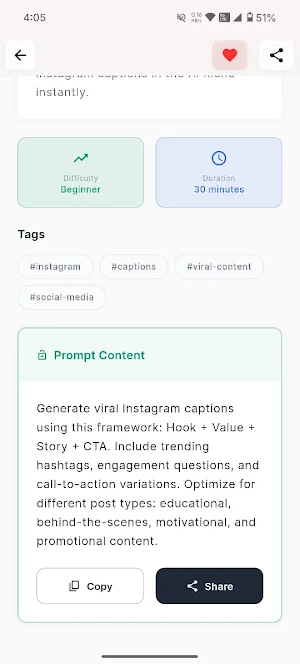 Aivellum - AI Prompts Vault Screenshot 2